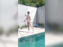 Sabian: Only way to clean the pool