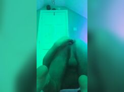 Straight boy puts things in his butt