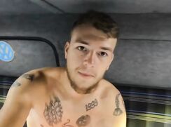 Banksey Travels Youtuber cold camping shower