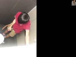 AA Vid - Gay porn asian boy cums in public restroom amateur twink tube