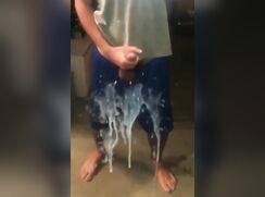 Mirror blast cum twink porn