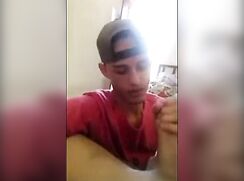 Sabian:  Boy enjoys sucking cock