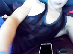 Watch Gay XXX Video Boys Porn Starts Wanking In Living Room And