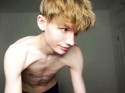 Young Russian Twink Cums