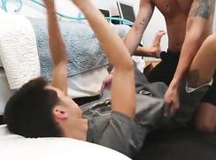 Bearded man and twink