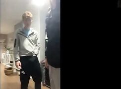 Two boys make their first amateur porn movie