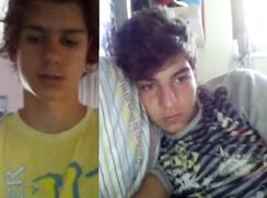 Cute shows asshole super