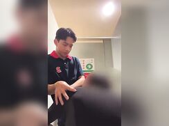 Asian Public Cumshot Toilet Cum Twink Porn
