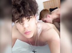 [HBW] Cam Show In Bath Buddies Cool Gay Porn