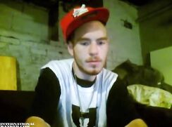 White trash ginger jerking his hairy meat boys porn