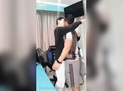 Young Asian’s first love making