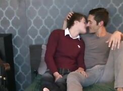 Boy gets fucked by dad with big cock