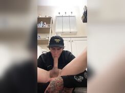Tatted Twink Self Sucks-No Cum 247