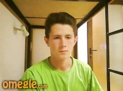 Green shirt | Cums on paper