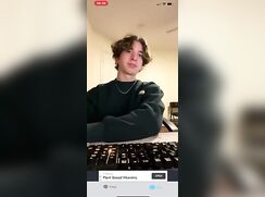 Live jerking with his fans porn boy