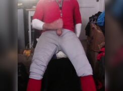 JockDad87Jerks Off In His Baseball Gear