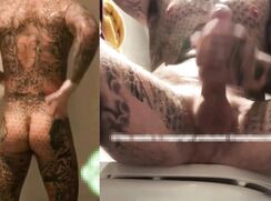 sexy ellis showing off big uncut dick pt5