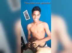 Short vid of cute brown boy sucked by girl