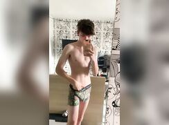 Little Lad with his panties in a bunch