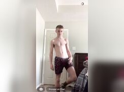 Showing off his goods twink porn