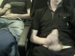 STRAIGHT FRIENDS JERKS OFF - CUM BOYS PORN
