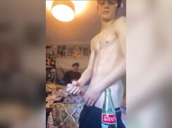 HE CAN DO SOME DAMAGE WITH THAT DICK (JUST SHOWING)