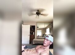 cute fit guy cumming on his chest boys porn cam