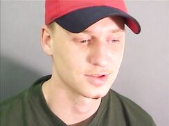 Construction Dude jerking a plump cut cock stright boys porn