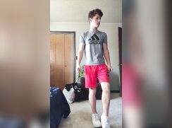 YDRAY-VID_little Mr red shorts strip boys porn