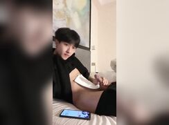 asian boy wanking..