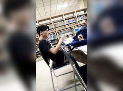 Big dick in library public boys porn