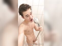 Nicer shower boy cute twink porn
