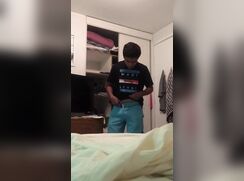 Caught his older brother naked and semi hard