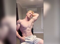 ultra cute fit str8 canadian wanks cum