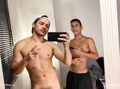 Latin boys suck en fuck on a couch twink porn
