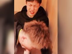 18 year old Japanese boys blowjob 12