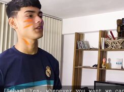 I manage to kiss my straight curious friend from Venezuela - chamo lechero da webo