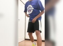 19y Asian Boy Wanking Porn Workout Cam