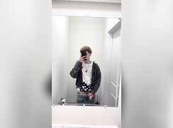 Big Black dick BBC cam porn mirror