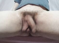 Swinging floppy dick for 3 minutes (slo mo)