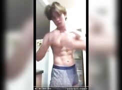 Sabian: Gorgeous boy in boxer's showing delicious cock