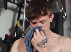 cumming on his buddy's underwear gets him something unexpected