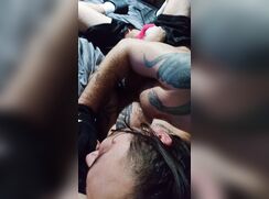 Boy Loves Wanking In Panties And Sucking