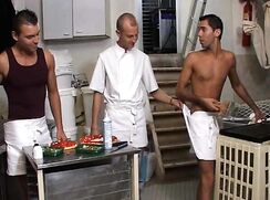 frenchy Threesome et pâtisserie