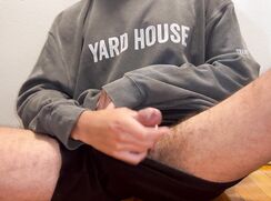 [ABX][5][423] - Huge solo male cumshot big dickprint