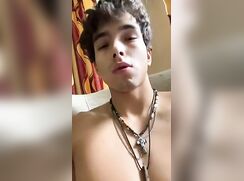 Twink Has Risky Jerk Off Session While Tradie Comes In Nearly Caught boys porn