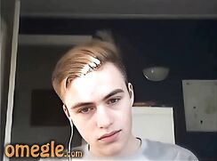 Omegle Blond Twink next door - AI Enhanced