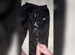 Hyperspermia on Nike trackies