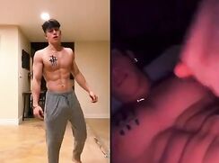 cute tiktoker dancing for saturday night