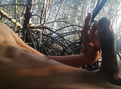 [ABX][5][477] - Playing cock in the evening sun